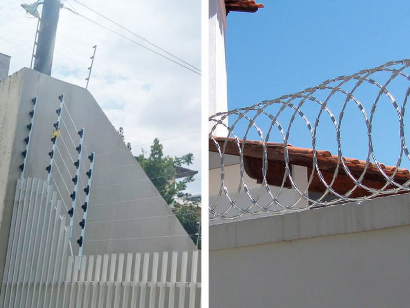 Cercas elétricas ou concertinas: qual melhor atende cada necessidade? | Shopping da Cerca Elétrica